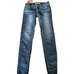 WOMENS ITZ ME Black label skinny jeans size 7